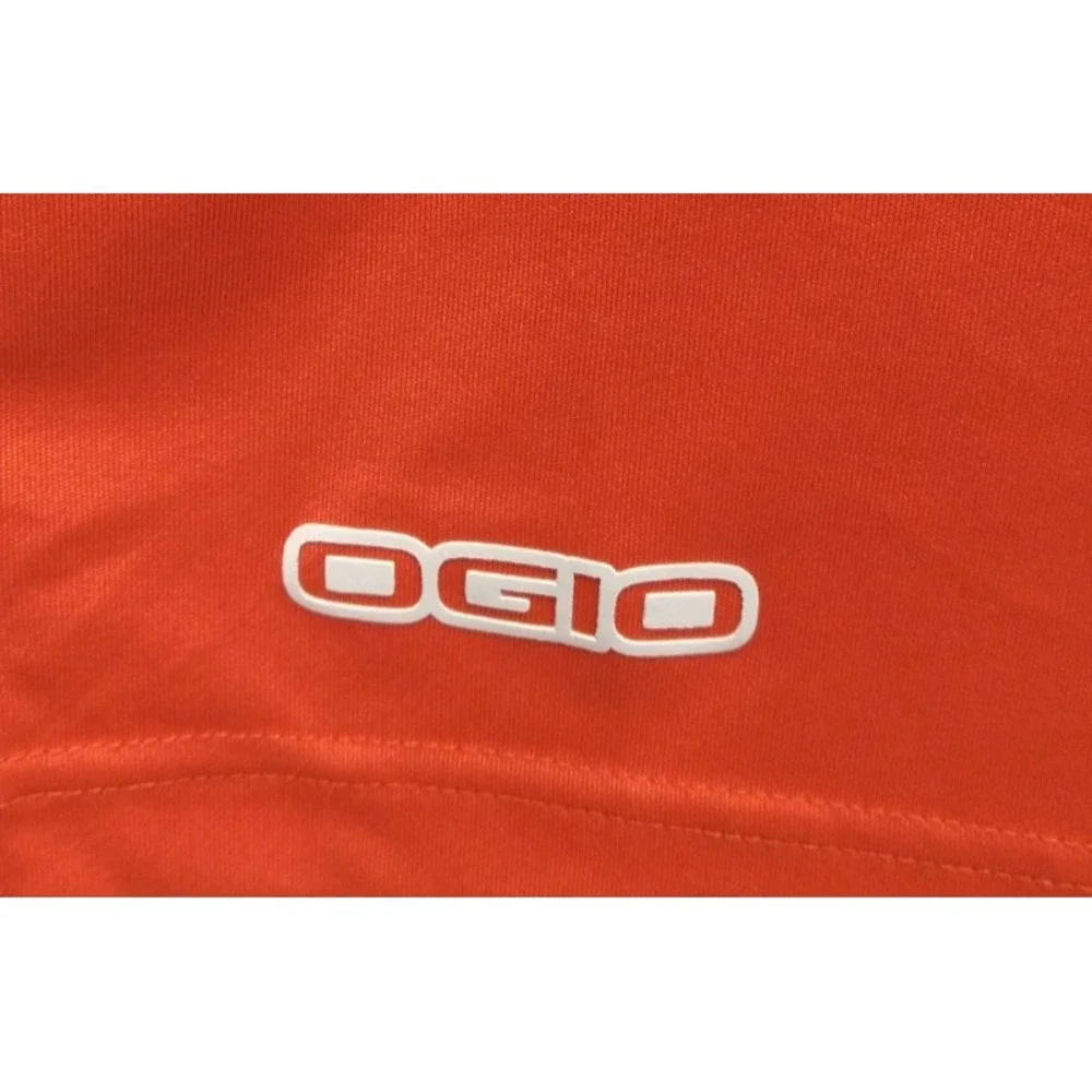 mens OGIO  GOLF POLO  shirt,‎ large, short sleeves, GRADIENT PRINT used - Picture 5 of 7
